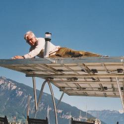 Reinigung der Solarzellen